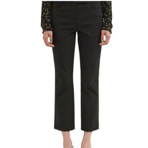 Theory Crop Double Stretch Pants Black Size 12